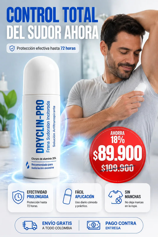 DRYCLIN-PRO Frena Sudoracion incomoda